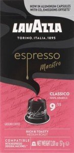Lavazza Espresso Maestro Medium Roast Coffee Capsules