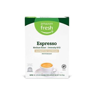 Nespresso-Compatible Medium Roast Espresso Capsules 50 Count