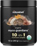 10-In-1 Organic Mushroom Coffee Powder, 10oz