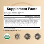 10-In-1 Organic Mushroom Coffee Powder, 10oz