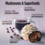 VitaCup Focus Mushroom Coffee for Memory & Clarity