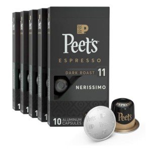 Nerissimo Dark Roast Espresso Capsules for Nespresso