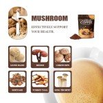 Organic Mushroom Coffee Blend for Focus & Gut Health