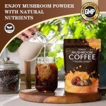 Organic Mushroom Coffee Blend for Focus & Gut Health