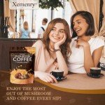 Organic Mushroom Coffee Blend for Focus & Gut Health