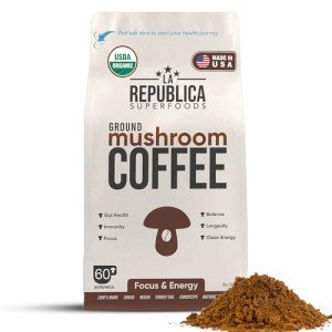 Organic Mushroom Coffee with 7 Superfood Mushrooms
