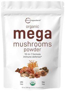 Organic 10-in-1 Mushroom Coffee Immune Booster Powder