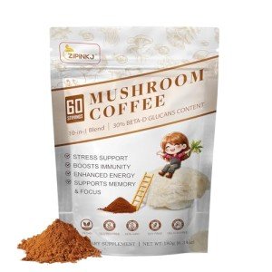 Organic Mushroom Coffee Powder - 60 Servings
