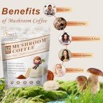 Organic Mushroom Coffee Powder - 60 Servings