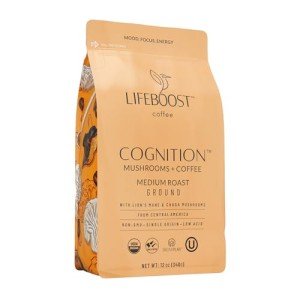 Lifeboost Adaptogenic Mushroom Coffee - Energy & Focus