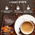 Organic Mushroom Instant Coffee - 30 Servings