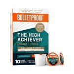 Bulletproof High Achiever Mushroom Coffee Pods, 10 Count