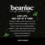 Beaniac Organic Donut Shop Light Roast Coffee Pods