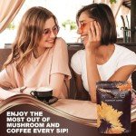 Organic High Caffeine Mushroom Coffee with Lion's Mane