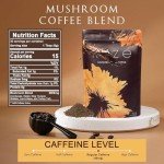 Organic High Caffeine Mushroom Coffee with Lion's Mane