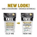 Om Mushroom Master Blend: Reishi & Lion's Mane 3.17 oz
