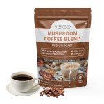 Organic Mushroom Coffee Blend for Focus & Energy