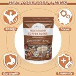 Organic Mushroom Coffee Blend for Focus & Energy