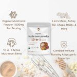 Organic Mushroom Coffee Blend - 10 Powerful Varieties