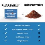 ShroomzUp Instant Mushroom Coffee Pack - 15 Sticks