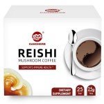 Organic Reishi Mushroom Instant Coffee Mix - 25 Bags