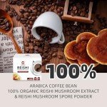 Organic Reishi Mushroom Instant Coffee Mix - 25 Bags