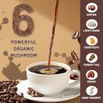 TAOTERS Organic Mushroom Coffee for Focus & Energy