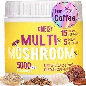 Mushroom Coffee Powder 5000mg for Energy & Focus