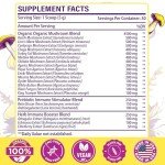 Mushroom Coffee Powder 5000mg for Energy & Focus