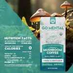 Organic Dark Roast Mushroom Coffee with Lion's Mane