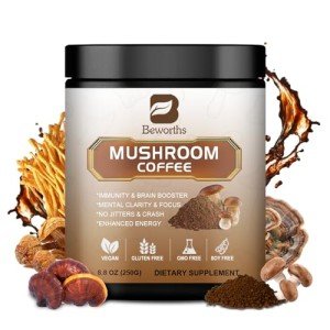 Mushroom Coffee Blend with Lion’s Mane & Chaga