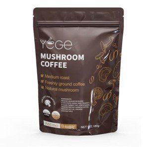 Organic Instant Mushroom Coffee for Energy & Focus