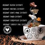 Organic Mushroom Coffee with 6 Powerful Mushrooms