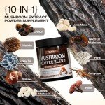 VOLTZAP 10-in-1 Superfood Mushroom Coffee Blend