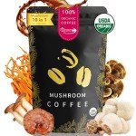 Organic Instant Mushroom Coffee for Focus & Energy