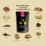 Organic Instant Mushroom Coffee for Focus & Energy