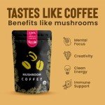 Organic Instant Mushroom Coffee for Focus & Energy