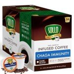 Mushroom Coffee K-Cups with Chaga Extract - 24 Count
