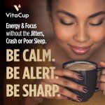 VitaCup Mushroom Coffee Mix with Cacao & Cinnamon