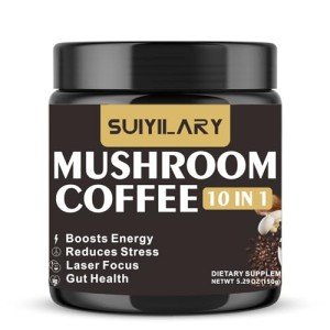 10-in-1 Mushroom Coffee Blend for Energy & Focus