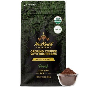 Organic Decaf Mushroom Coffee | Smooth, Low Acid