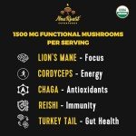 Organic Decaf Mushroom Coffee | Smooth, Low Acid