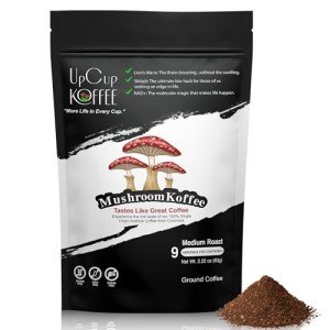 UpCup Koffee: Ground Mushroom Coffee with Lion's Mane