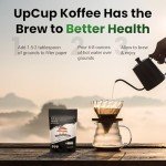 UpCup Koffee: Ground Mushroom Coffee with Lion's Mane