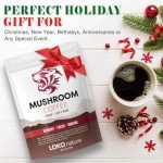 Loko Nature Tiger Mushroom Coffee – Lions Mane & Chaga 30 Servings