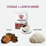 Loko Nature Tiger Mushroom Coffee – Lions Mane & Chaga 30 Servings