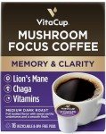 VitaCup Focus-Boosting Mushroom Coffee Pods, 16 Ct