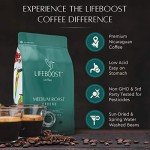 Lifeboost Low Acid Medium Roast Mushroom Coffee