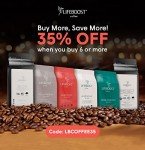 Lifeboost Low Acid Medium Roast Mushroom Coffee