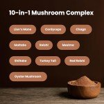 Organic 10-in-1 Mushroom Coffee Powder Blend